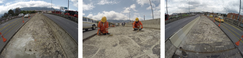 Intervención en el puente NQS con Calle 80