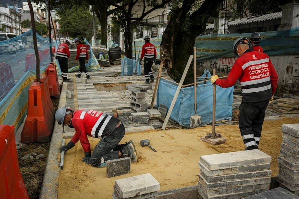Obras en andenes