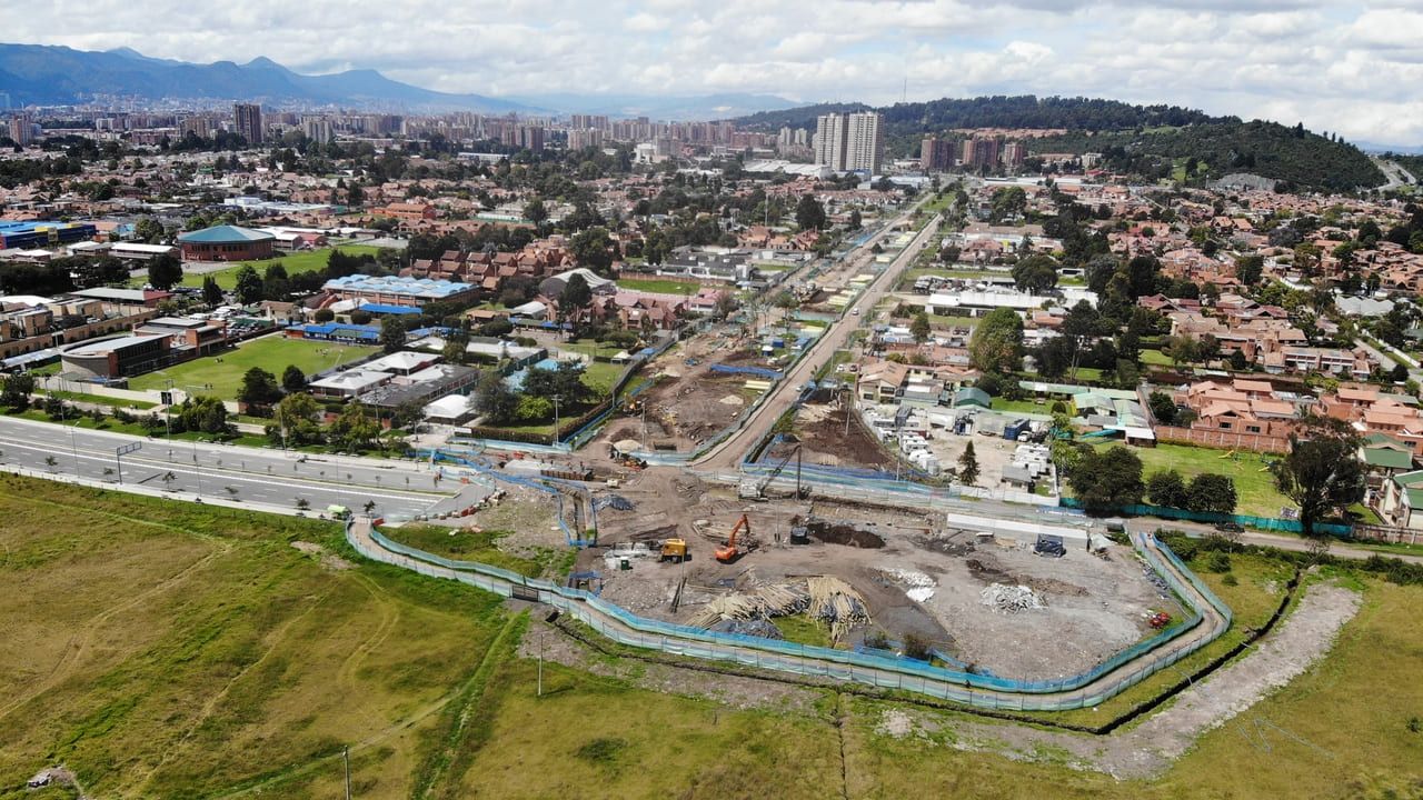 Fotografía aérea  conexión entre calles 170 y 183