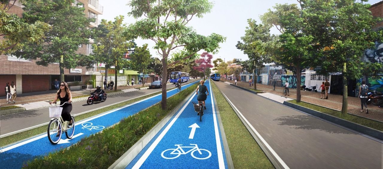 Fotorender cicloalameda Medio Milenio