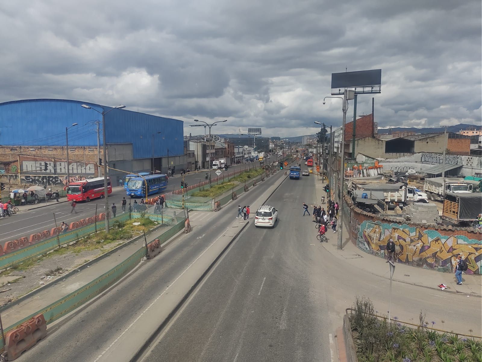 Fotografía avenida 68 entre calles 12A y 24 