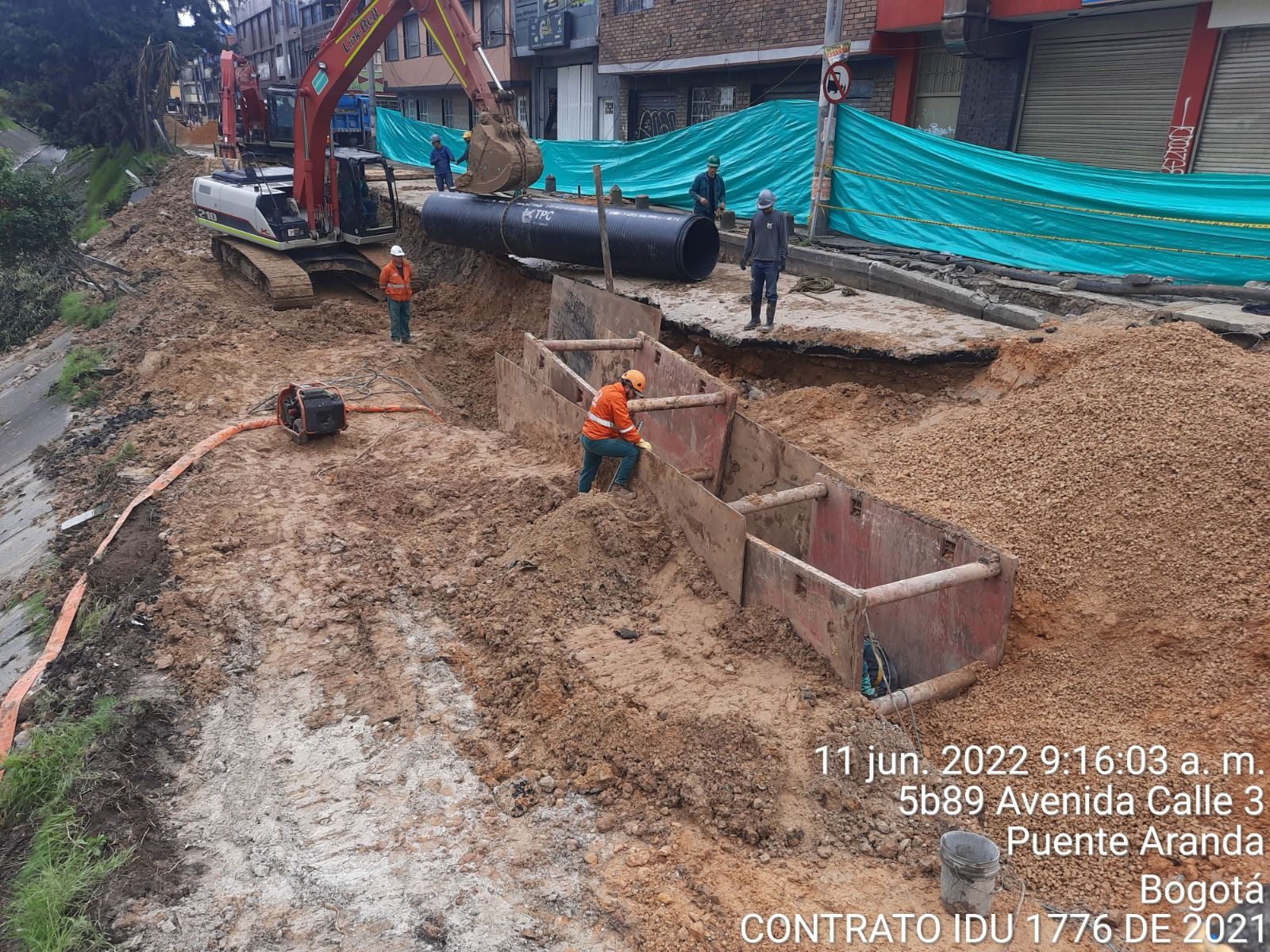 Emergencia barrio galán 