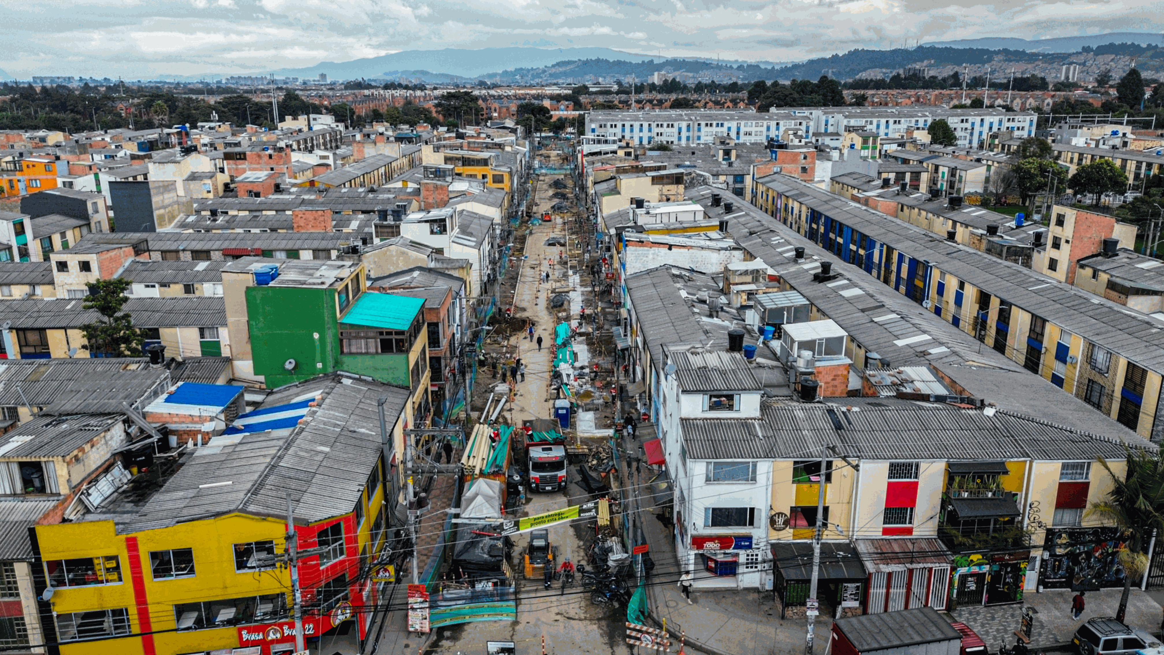 Calles comerciales a cielo abierto - Localidad Engativá
