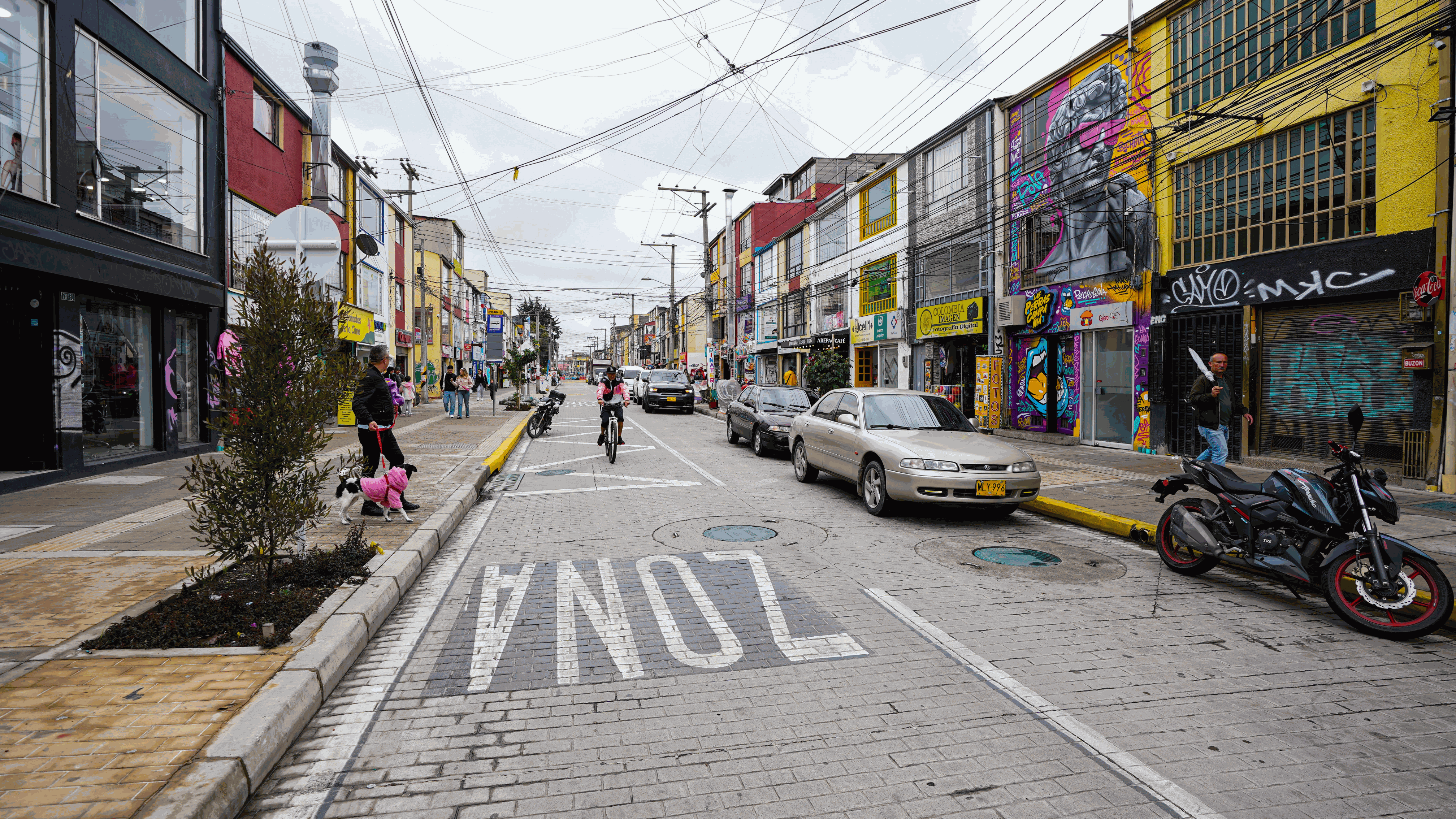 Calles comerciales a cielo abierto - Localidad Engativá